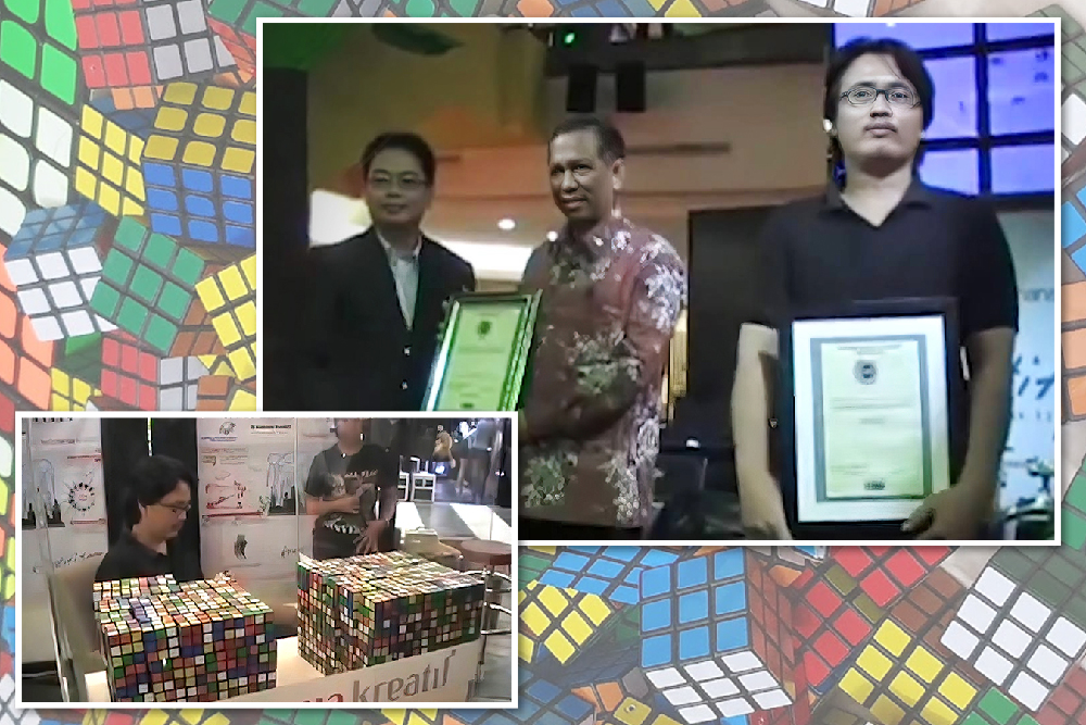 Menyelesaikan Kubus Rubik Terbanyak